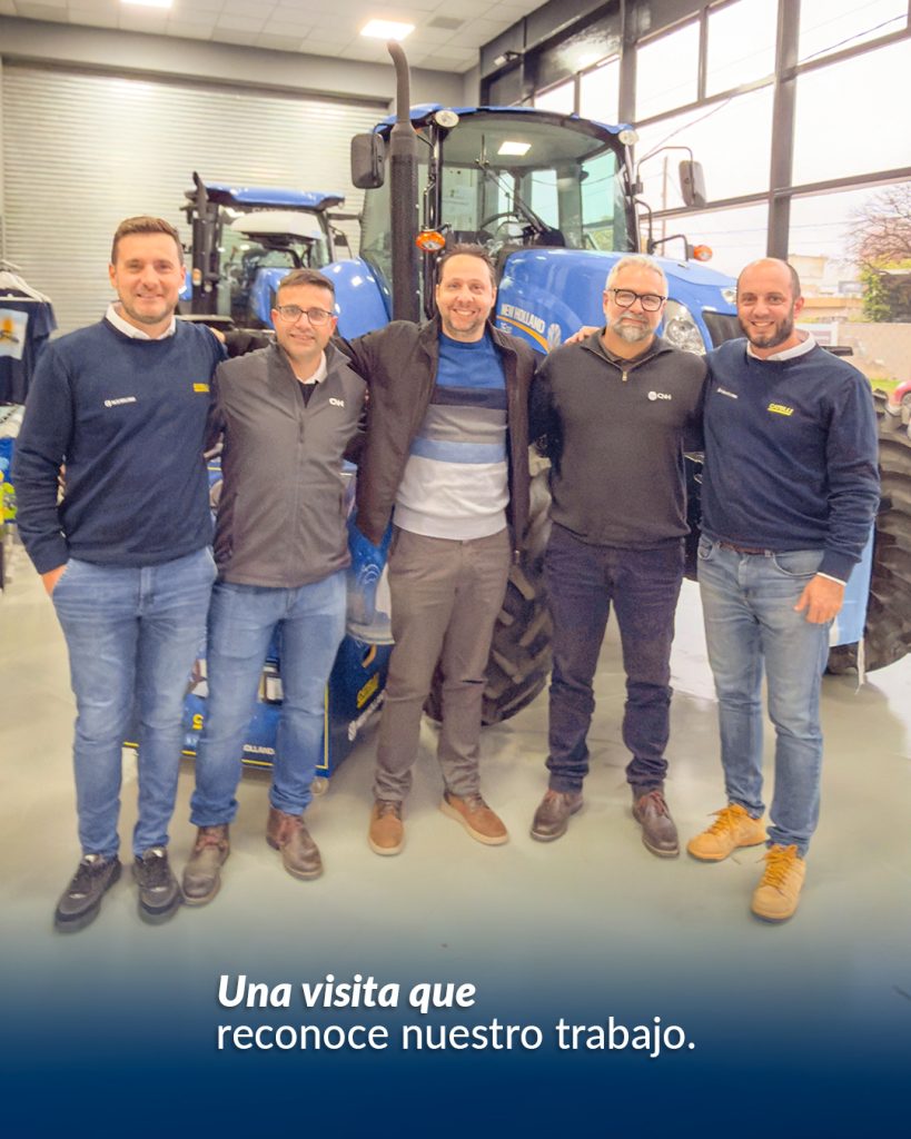 Referentes de CNH Brasil y Argentina en Catelli