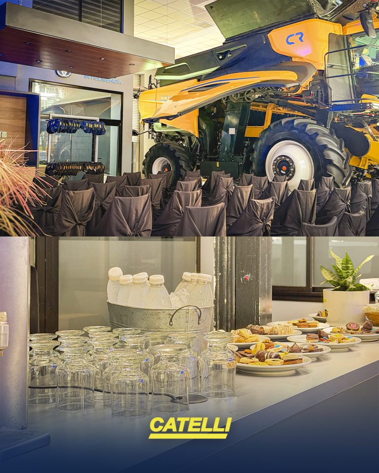 Charla tecnica sobre la cosechadora New Holland CR11
