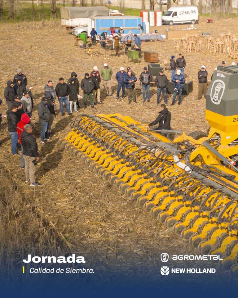 Jornada Calidad de Siembra de Catelli y Agrometal en Marcos Juárez